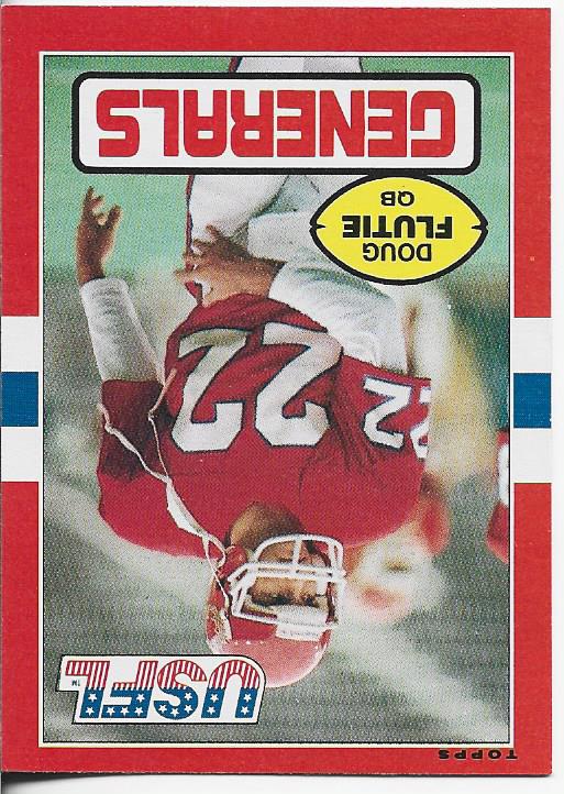 Doug Flutie 1985 Topps Card #80