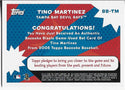 Tino Martinez 2005 Topps Game Used Bat Card