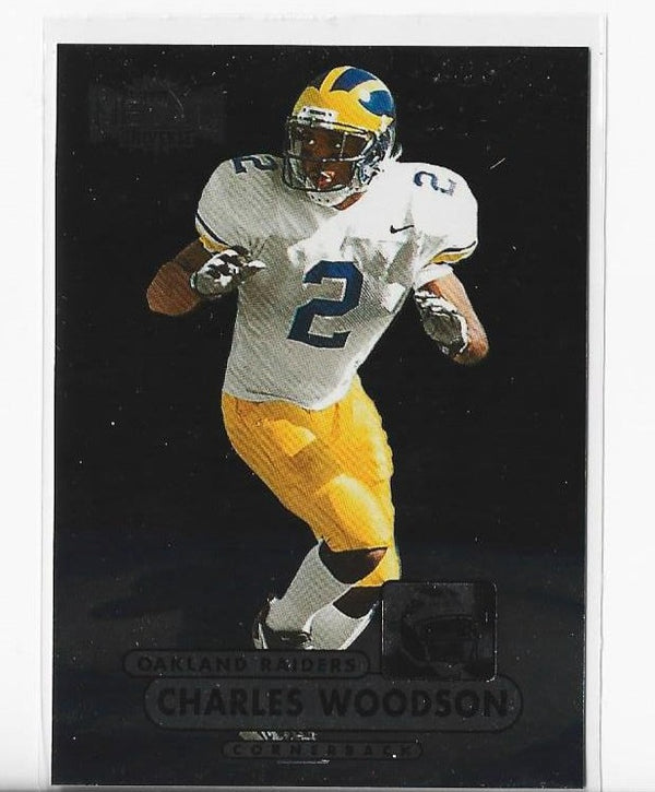 Charles Woodson 1998 Skybox #176 Rookie Card