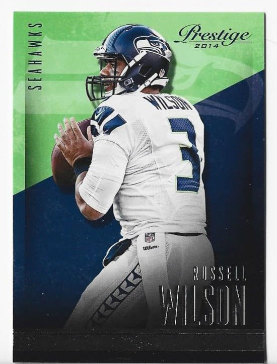 Russell Wilson 2014 Panini Prestige #194 Card