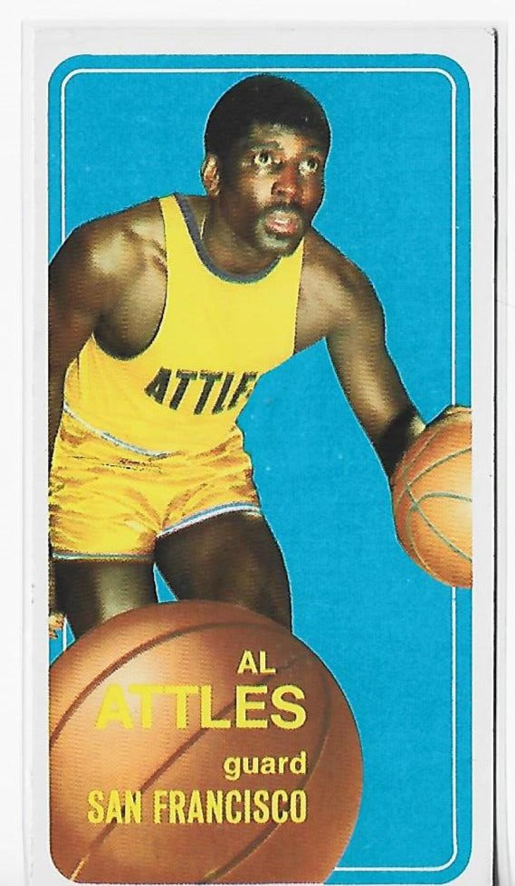 Al Attles 1970-1971 Topps #59 Near Mint Card