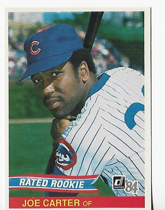 Joe Carter 1984 Donruss #41 Rated Rookie Card