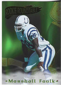 Marshall Faulk 1995 Collector's Edge Rookie Card
