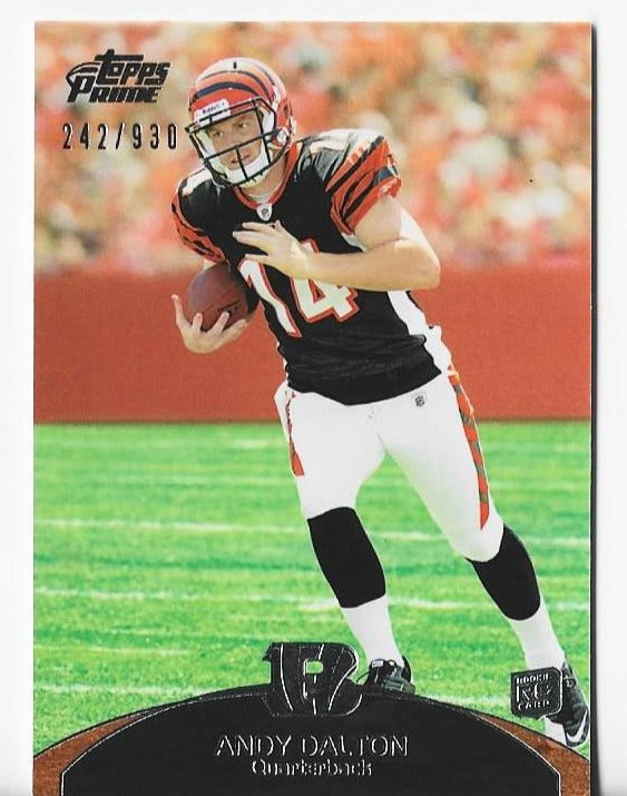 Andy Dalton 2011 Topps Prime #113 (242/930) Rookie Card