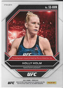 Holly Holm 2021 Green Prizm #SGHHM Autographed Card