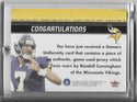 Randall Cunningham 2000 Fleer Game-Used Jersey Card