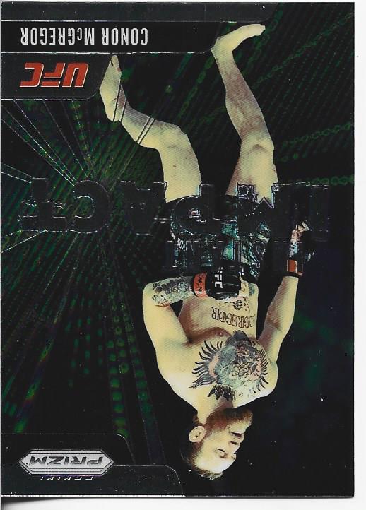 Conor McGregor 2021 Prizm Instant Impact Card
