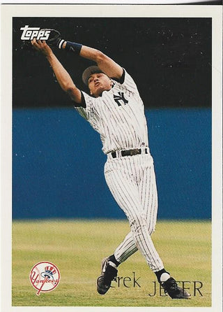 Derek Jeter 1996 Topps Card #219
