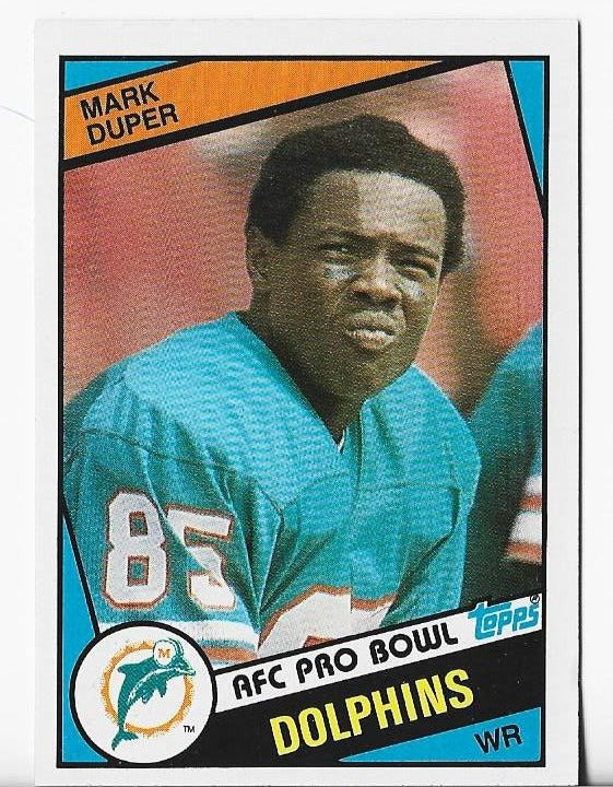 Mark Duper 1984 Topps #120 Card