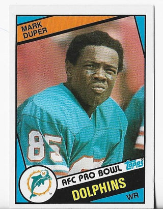 Mark Duper 1984 Topps #120 Card