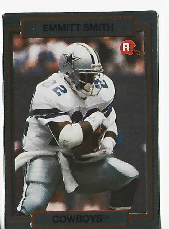 Emmitt Smith 1990 Action Packed #34 Rookie Card
