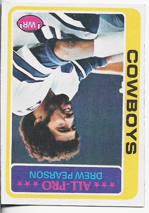 Drew Pearson 1976 Topps Card #350