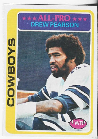 Drew Pearson 1976 Topps Card #350