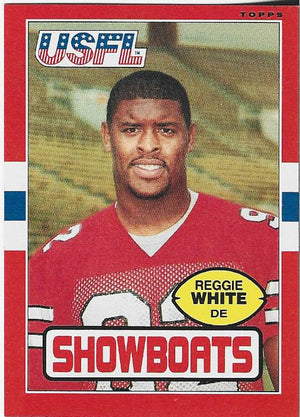 Reggie White 1985 Topps Card #75