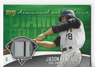 Jason Kendall 2006 Upper Deck #DC-JK Game Used Jersey Card