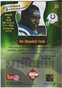 Marshall Faulk 1995 Collector's Edge Rookie Card