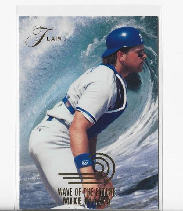 Mike Piazza 1993 Fleer (15 of 20) Wave Of The Future Card