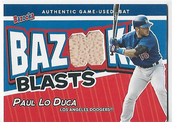 Paul Lo Duca 2004 Topps Bazooka Blasts #BB-PL Game-Used Bat