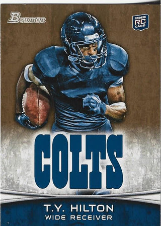 TY Hilton 2012 Topps Rookie Card