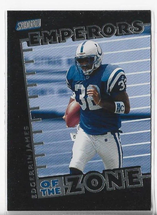 Edgerrin James 1999 Stadium Club Rookie Card