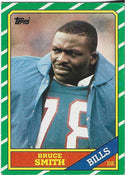 Bruce Smith 1986 Topps Card