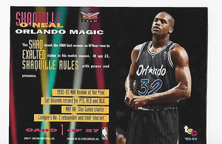 Shaquille O'Neal 1993-1994 Topps Stadium Club Card