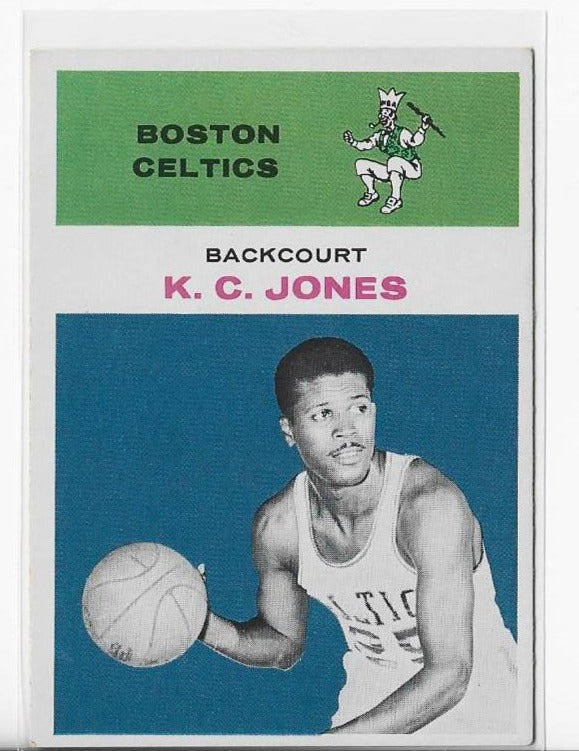 K.C. Jones 1961 Fleer Basketball #21 Card
