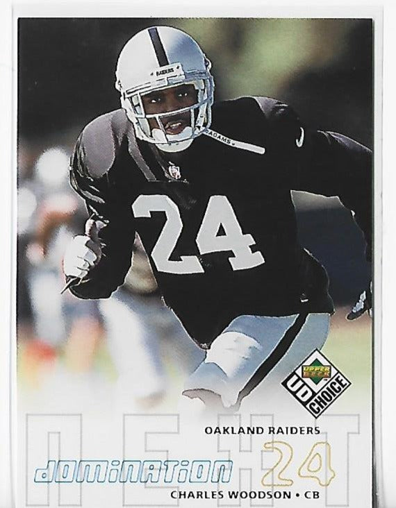 Charles Woodson 1998 Upper Deck Choice #259 Rookie Card