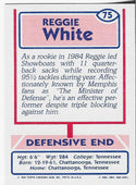 Reggie White 1985 Topps Card #75