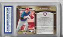 Jayson Werth 2007 Upper Deck Elements #AU-WE Elemental Autographs Gold Card