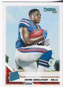 Devin Singletary 2019 Donruss Rookie Card