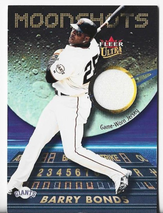 Barry Bonds 2003 Fleer Ultra Game-Worn Jersey Card