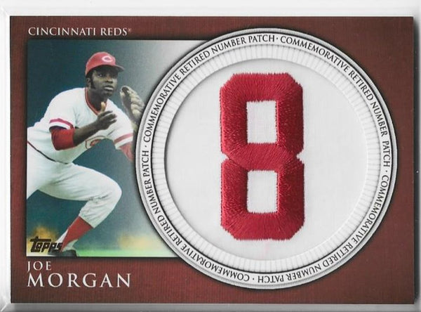 Joe Morgan 2012 Topps Commemorative Patch #RN-JM Card