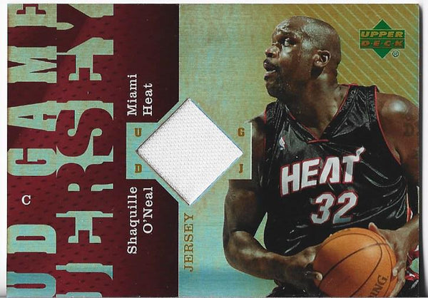 Shaquille O'Neal 2006 Upper Deck Game Used Jersey Card #A495