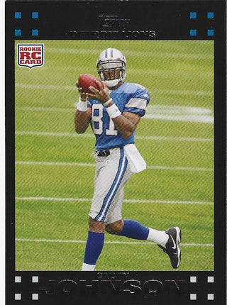 Calvin Johnson 2007 Topps Rookie Card