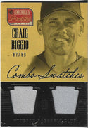 Craig Biggio 2013 Panini America's Pastime Game Used Jersey Card 67/99 #CS-CB