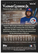 Vladimir Guerrero Jr 2019 Topps Stadium Club Autographed Rookie Card 15/25 #SCA-VG