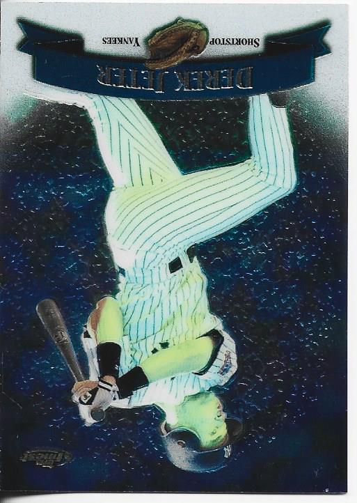 Derek Jeter 1998 Topps Finest Card #92