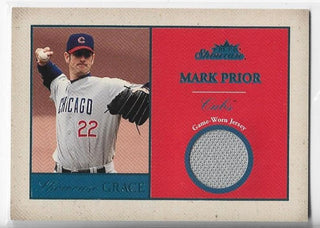 Mark Prior 2004 Fleer Showcase #SG-MP2 Game-Worn Jersey Card