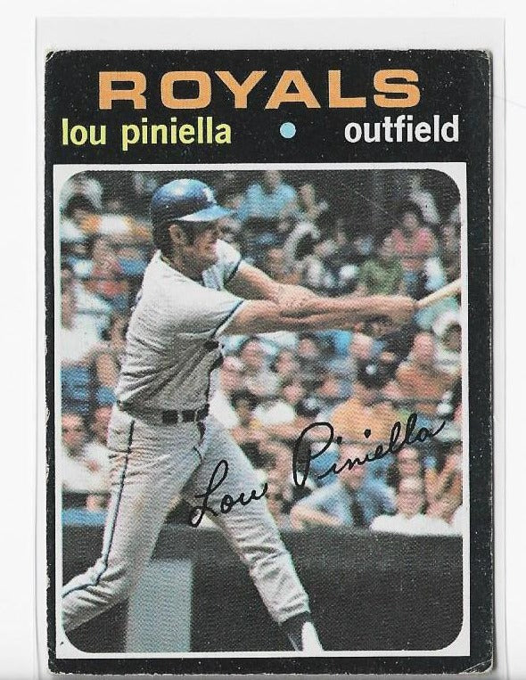 Lou Piniella 1971 Topps #35 Card