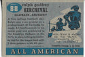 Ralph Kercheval 1955 All American Card