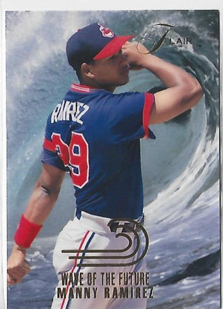 Manny Ramirez 1993 Fleer Wave Of The Future (13/20) Card