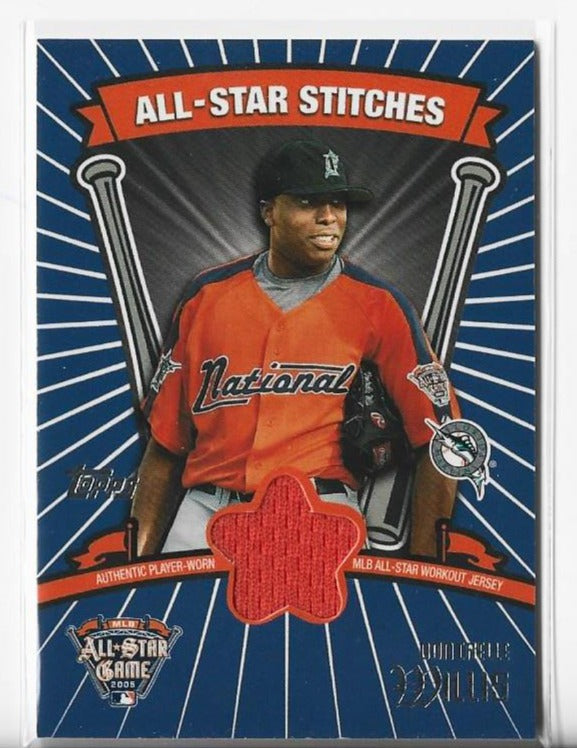 Dontrelle Willis 2005 Topps All-Star Stitches #ASR-DW All-Star Workout Jersey