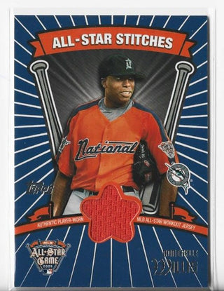 Dontrelle Willis 2007 Fleer Ultra Game Worn Jersey Card