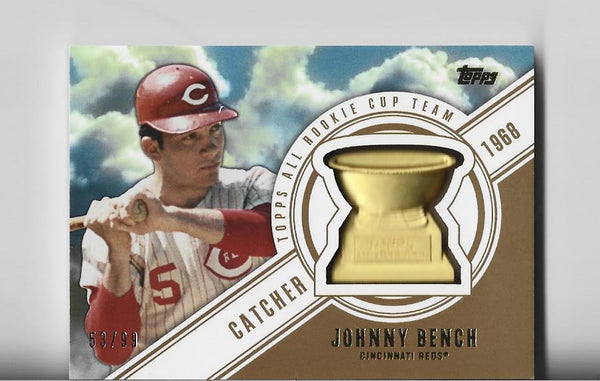 Johnny Bench 2014 Topps All Rookie Cup Team #TARC-9 (53/99) Card