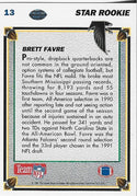 Brett Favre 1991 Upper Deck Rookie Card