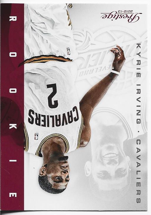 Kyrie Irving 2012 Panini Prestige Rookie Card #151