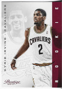 Kyrie Irving 2012 Panini Prestige Rookie Card #151