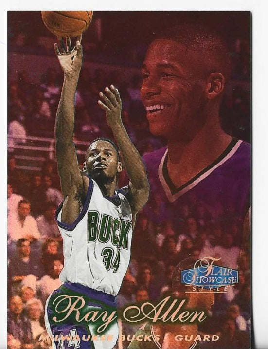 Ray Allen 1997-98 Fleer Rookie Card