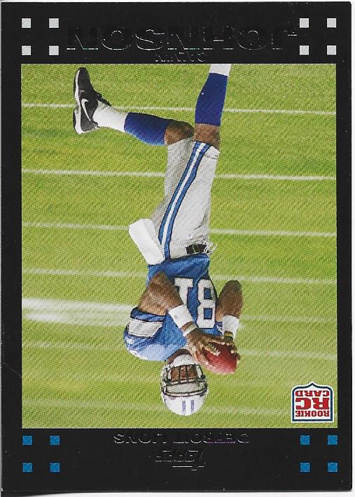 Calvin Johnson 2007 Topps Rookie Card